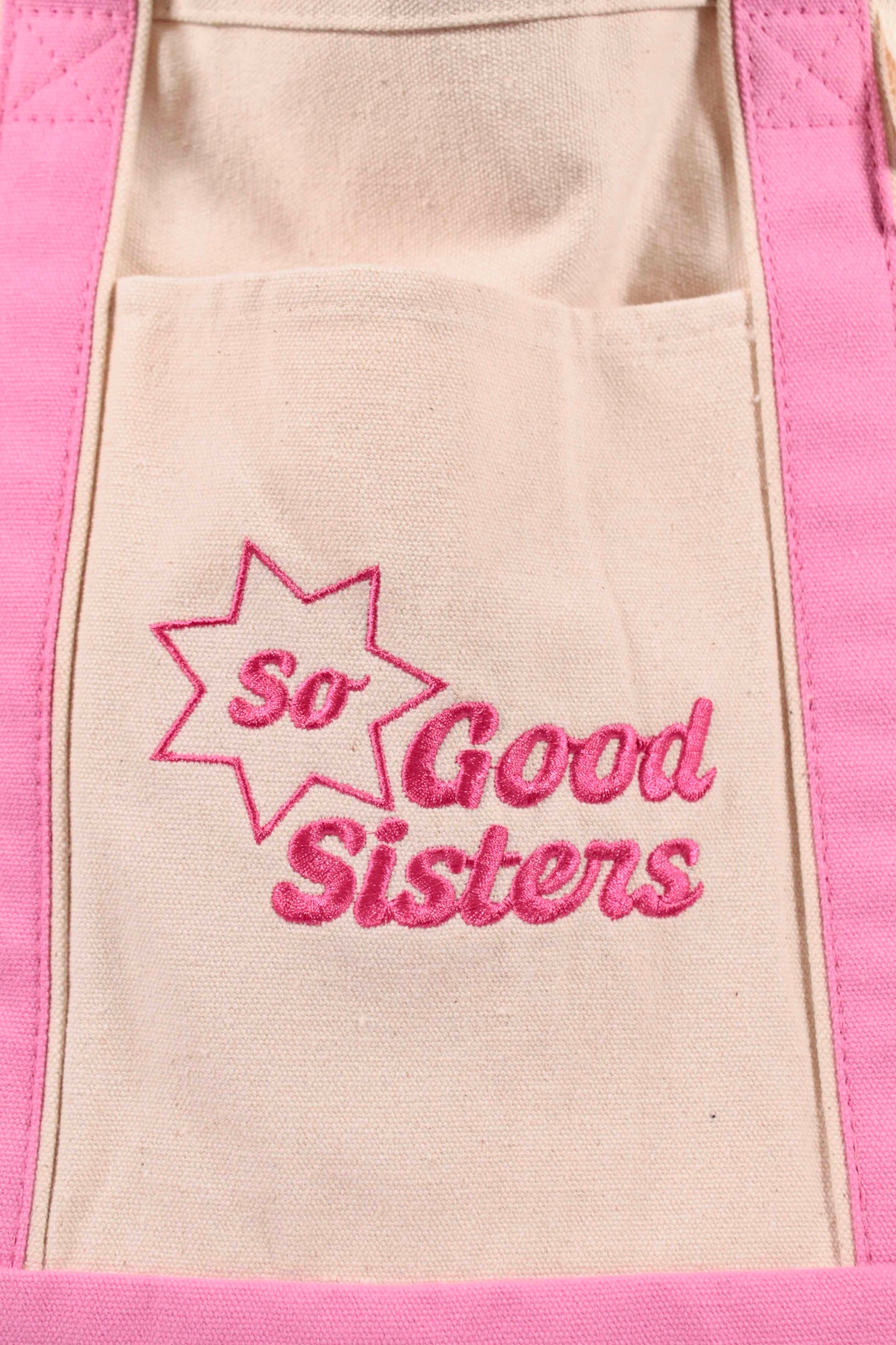 So Good Sisters Tote BAG (Pink)