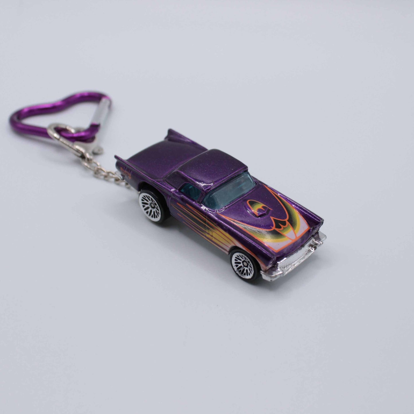 Purple Vintage Car Charm