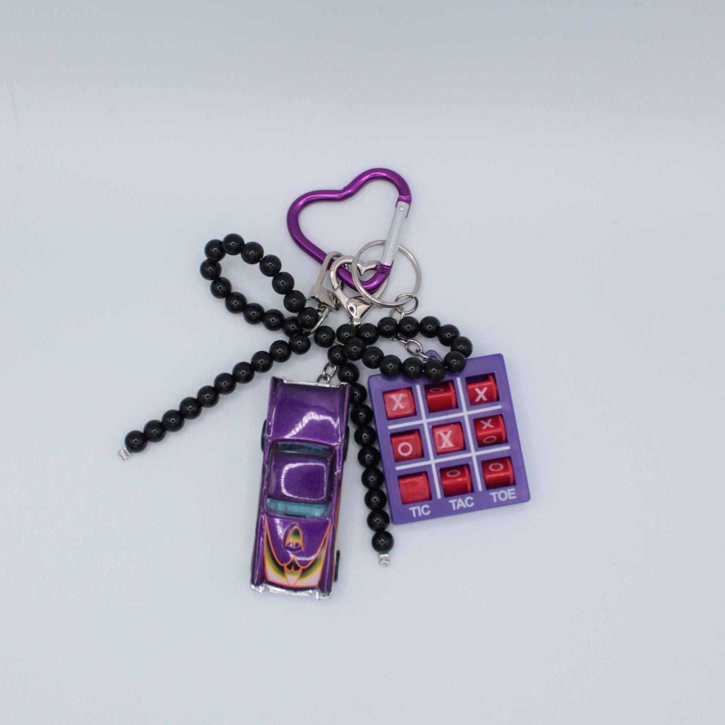Purple Vintage Car Charm