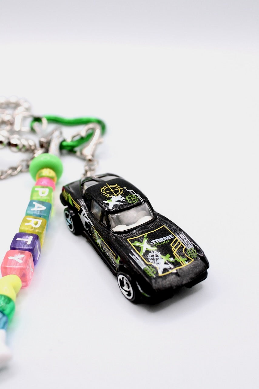 Black Vintage Car Charm