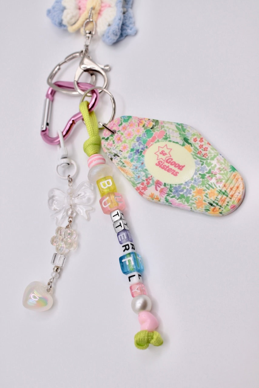 Butterfly Crochet Charm