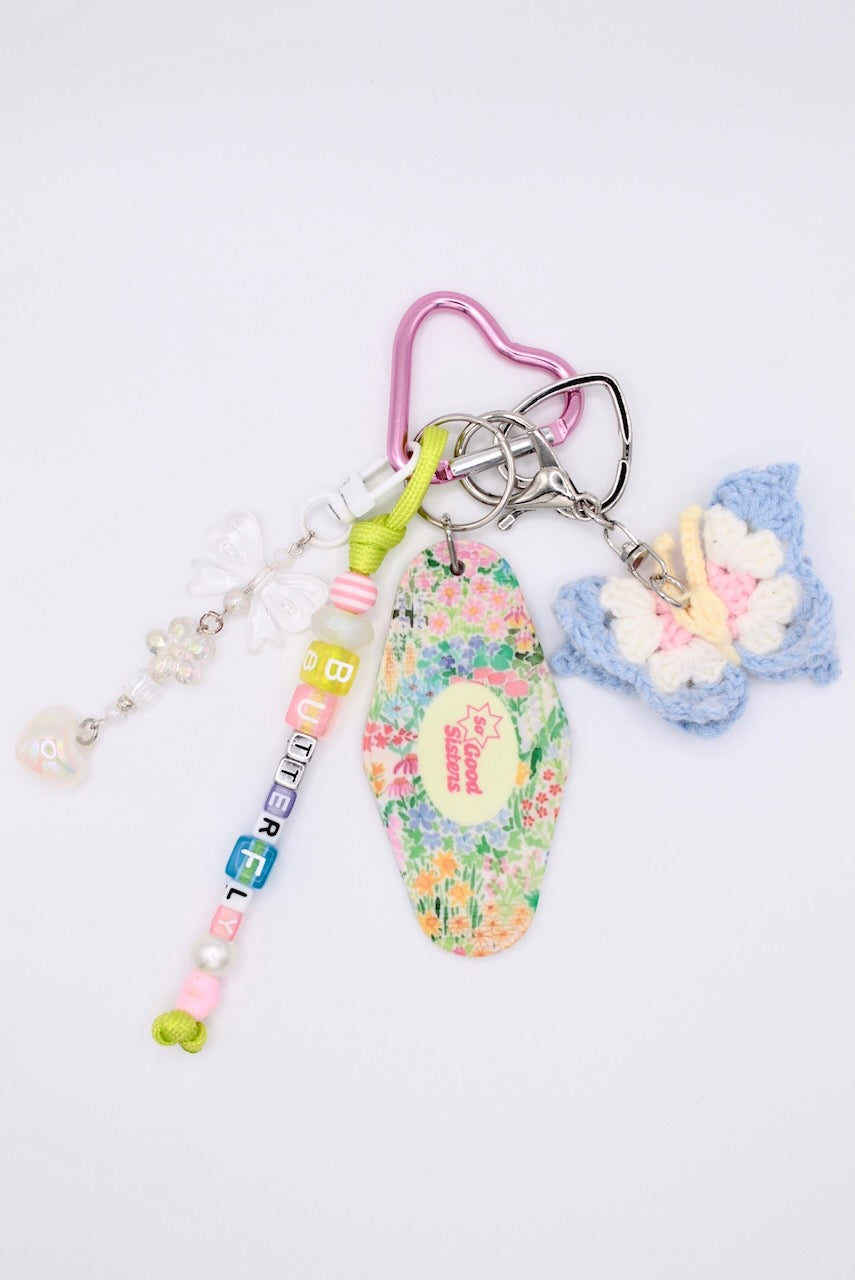 Butterfly Crochet Charm