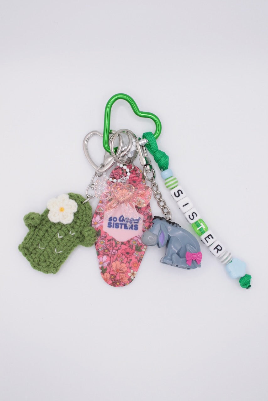 Crochet Cactus Charm