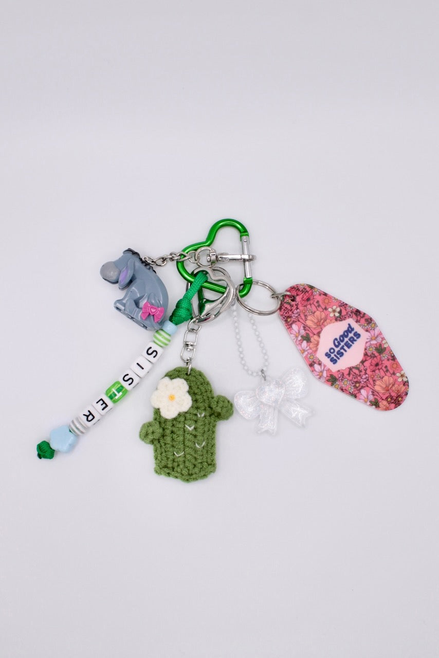 Crochet Cactus Charm