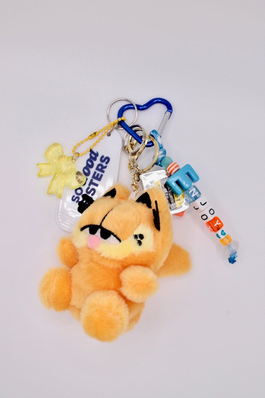 Sleepy Garfield Charm