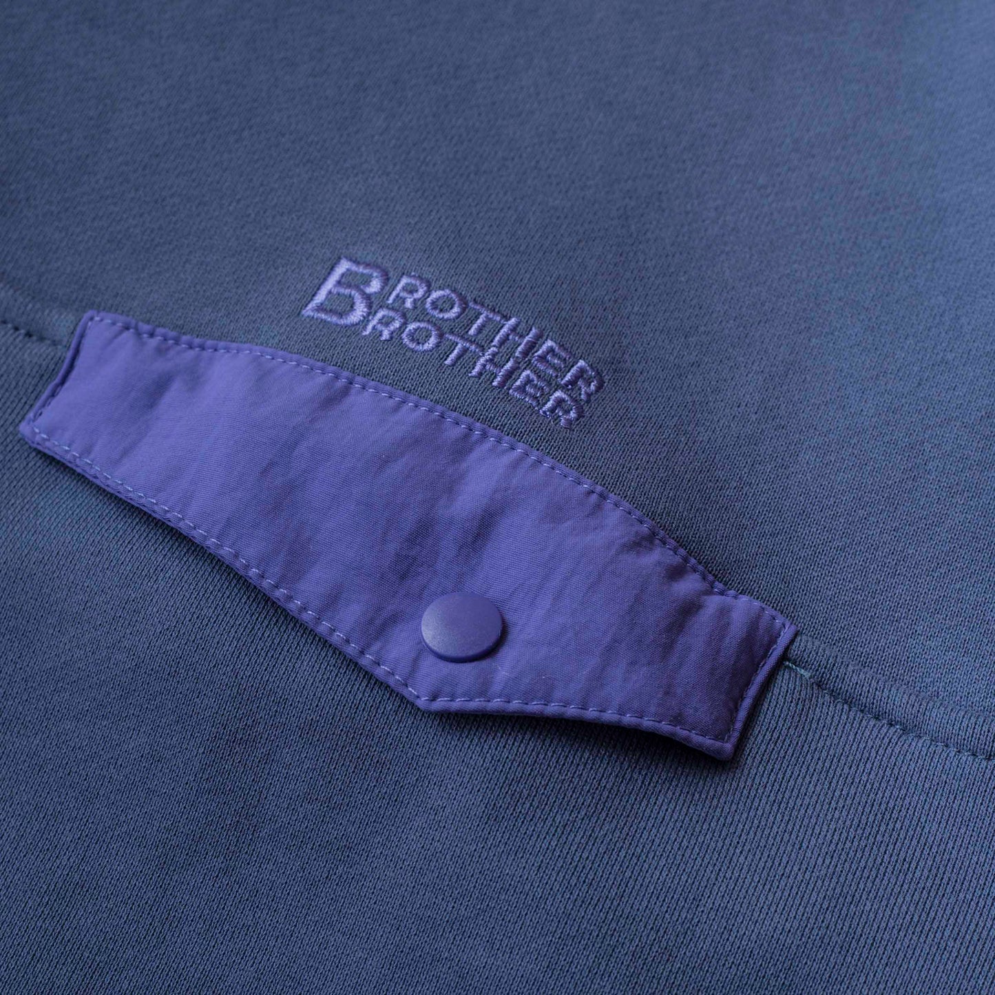 Snap Front Pullover Sweat