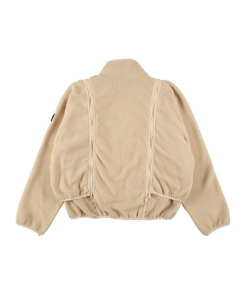 Noren Fleece Jacket Beige by PHINGERIN sold at nation Osaka.