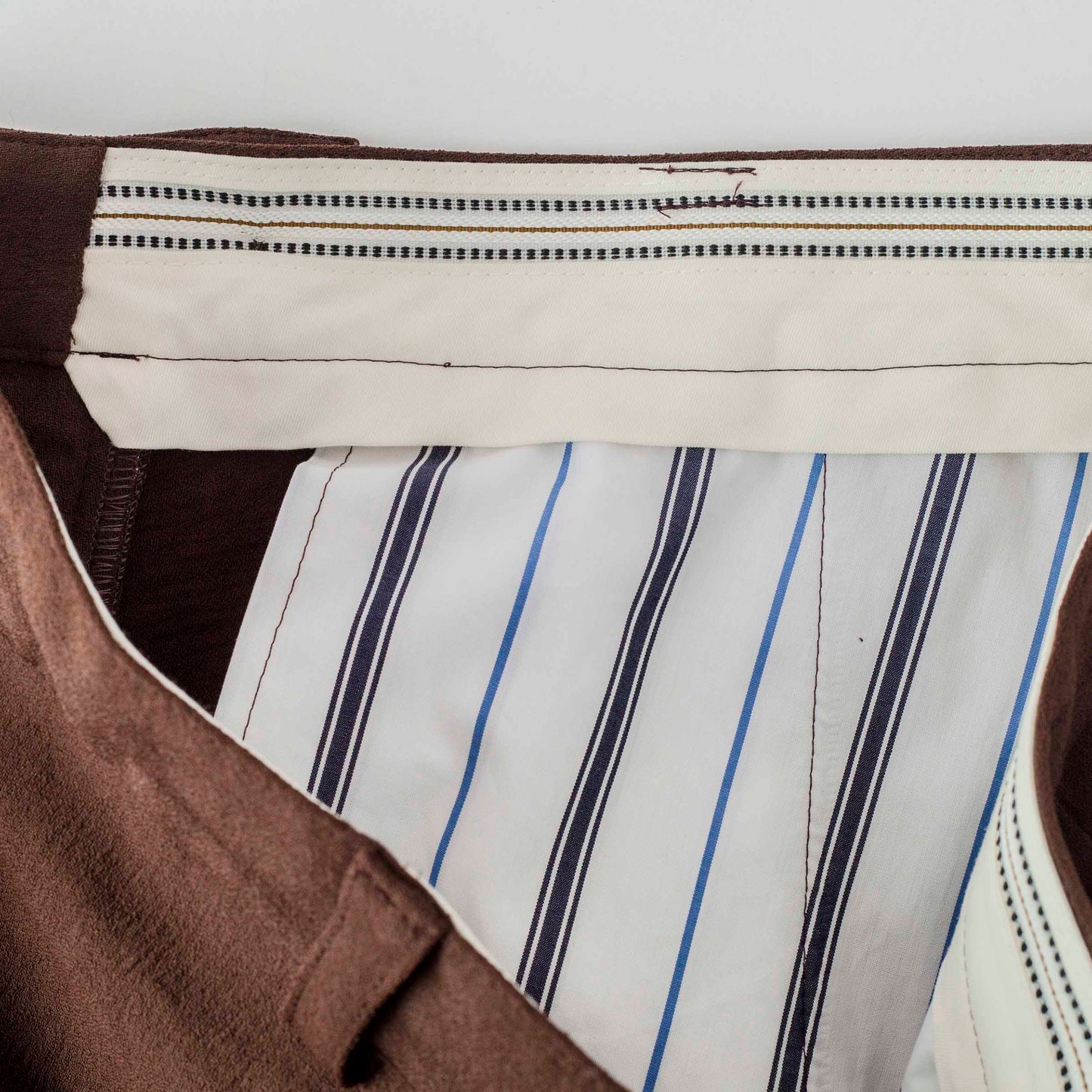 Crepe Georgette Bootcut Trousers by RICE NINE TEN sold at nation Osaka.