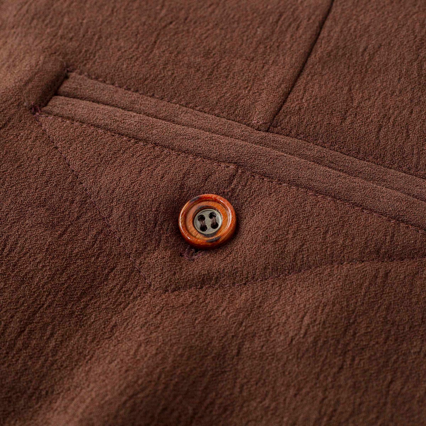 Crepe Georgette Bootcut Trousers by RICE NINE TEN sold at nation Osaka.