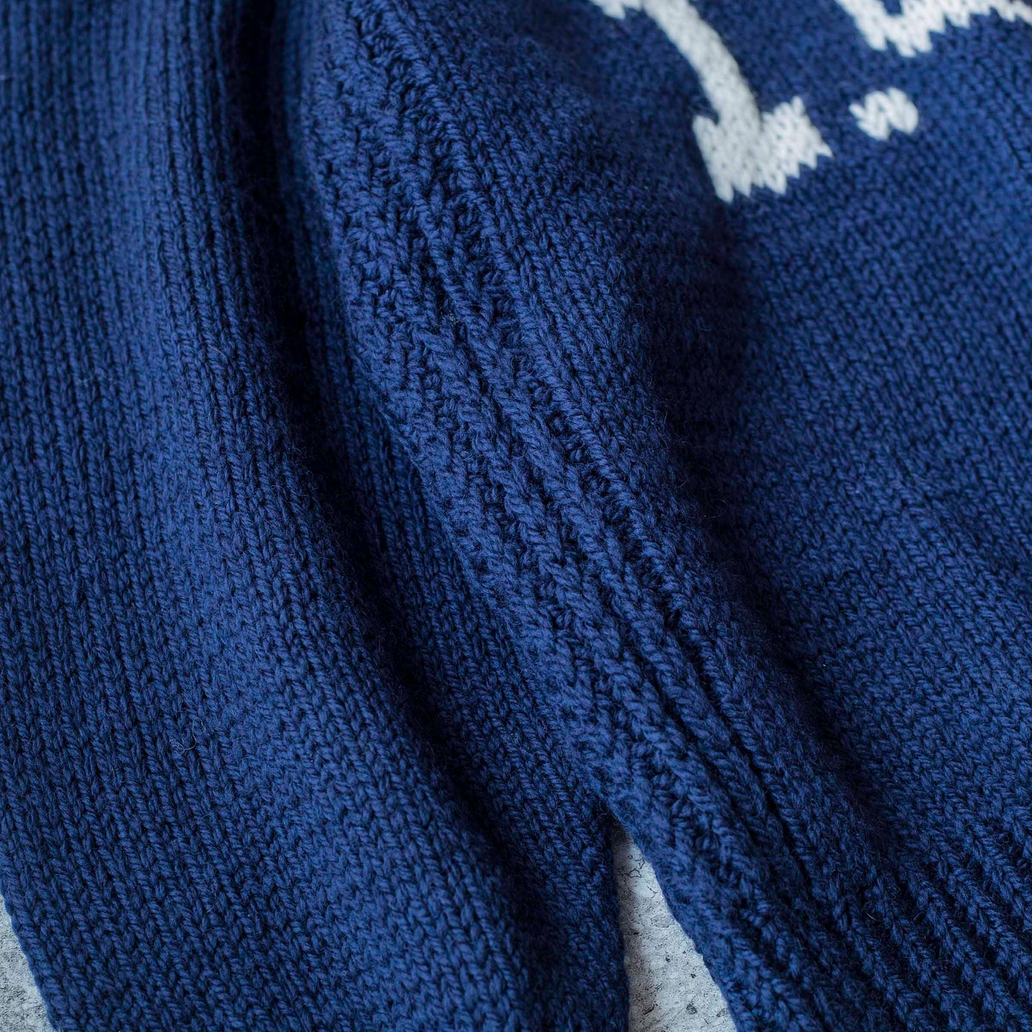 Hand Knit College Sweater