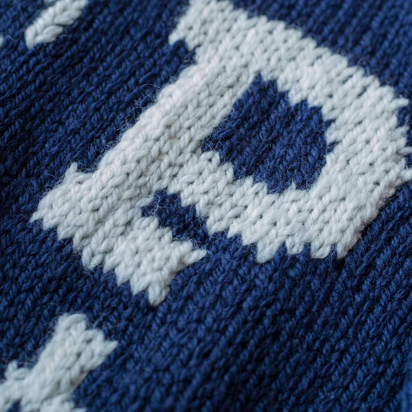 Hand Knit College Sweater