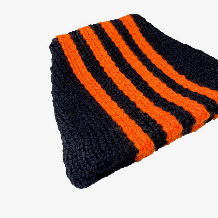 Hand Knitted Cap by RICE NINE TEN sold at nation Osaka.