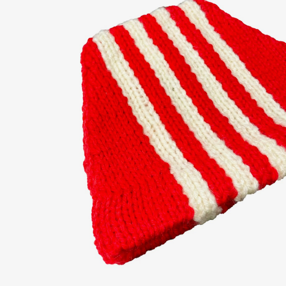 Hand Knitted Cap by RICE NINE TEN sold at nation Osaka.