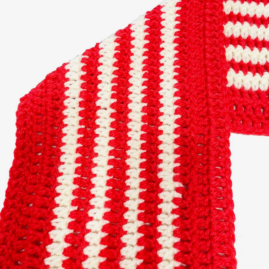 Hand Knitted Crochet Scarf