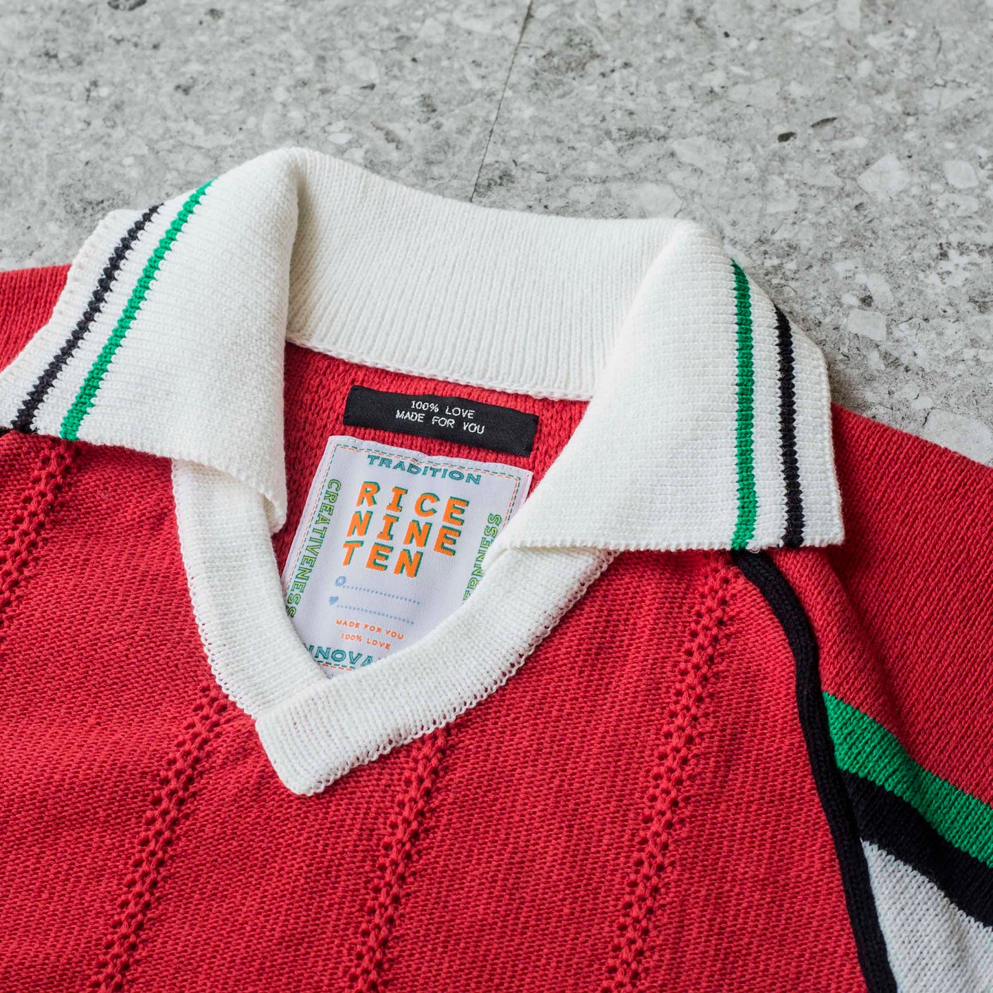Knitting Soccer Jersey by RICE NINE TEN sold at nation Osaka.