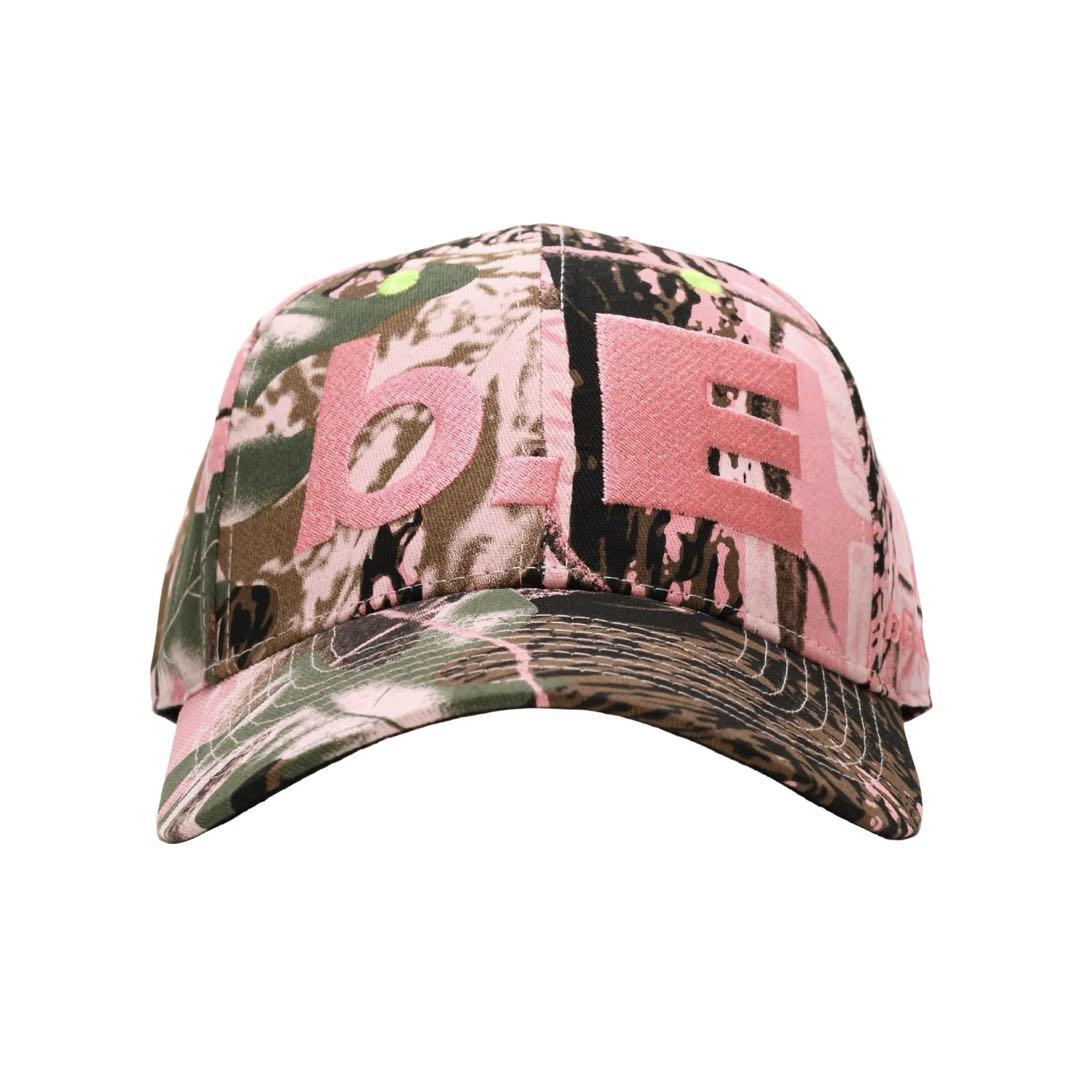 B.e Hat Pink Real Camo by b.eautiful sold at nation Osaka.