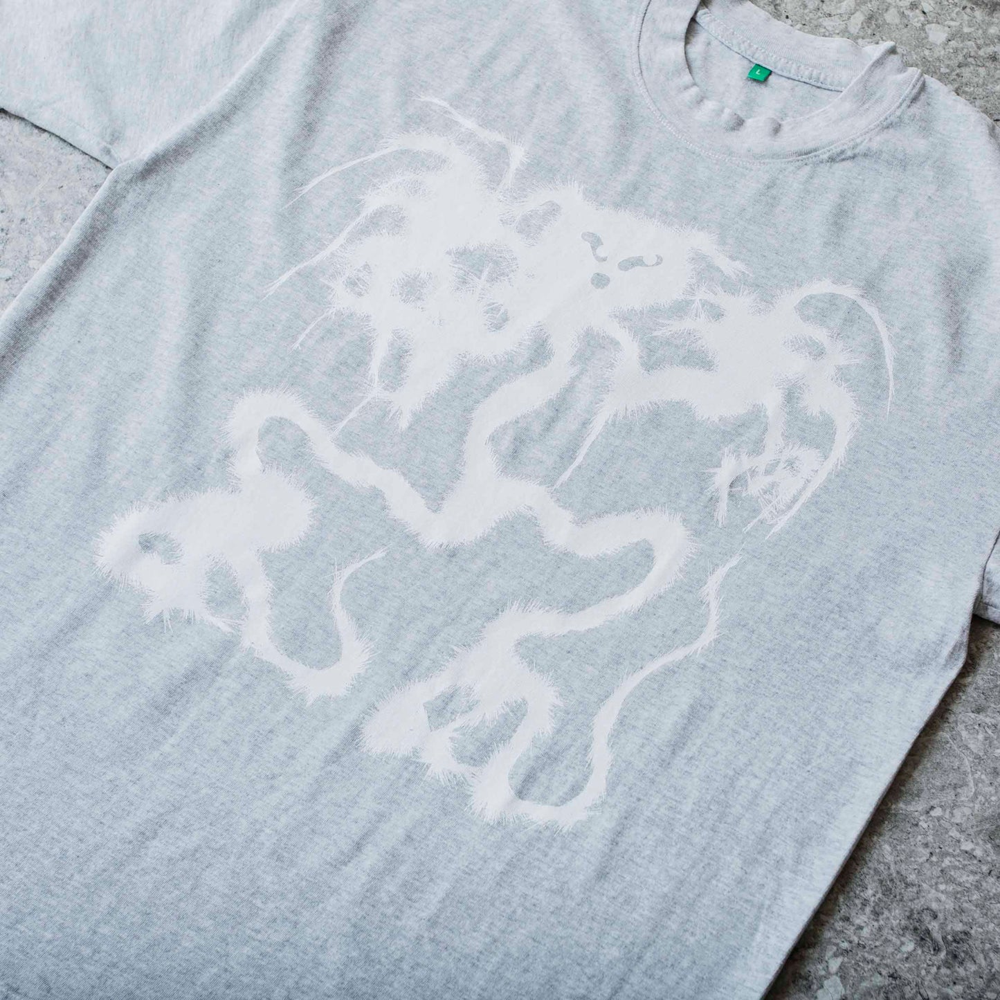 B.eautiful Ss Tee Gry XL