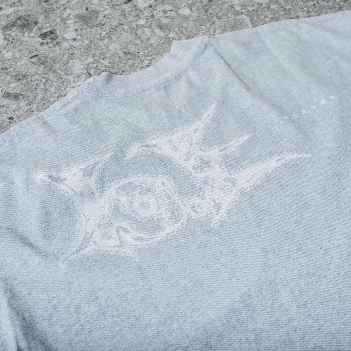B.eautiful Ss Tee Gry Xl by b.eautiful sold at nation Osaka.