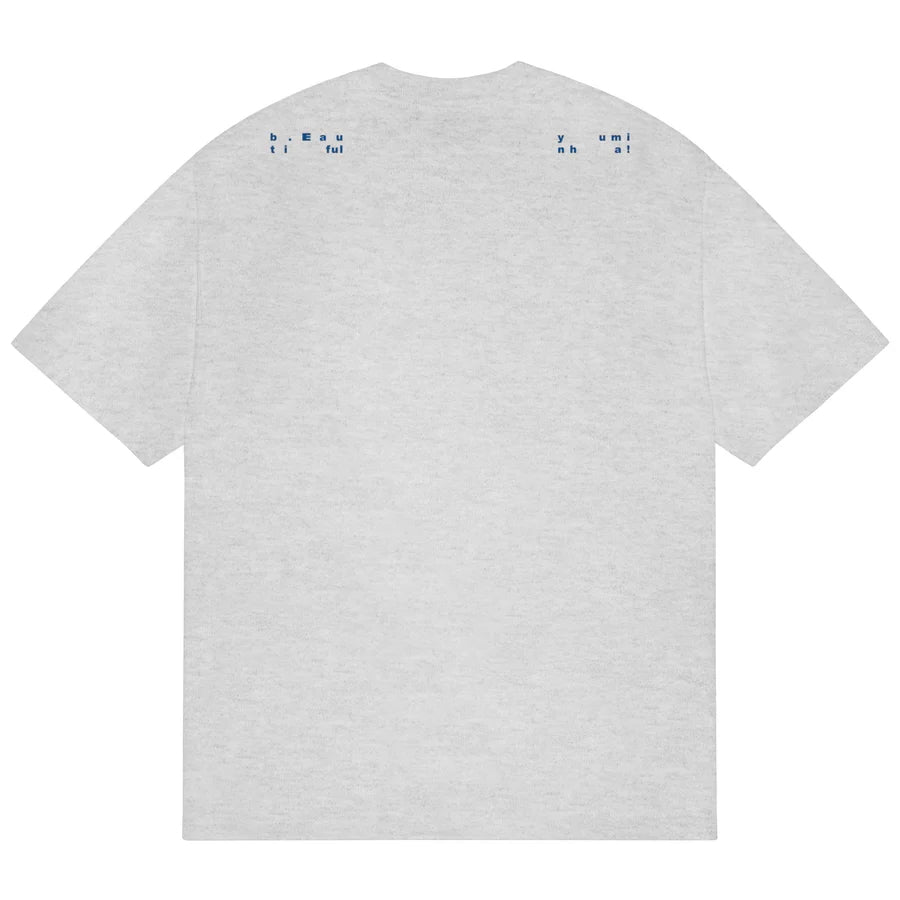 B.eautiful X Yumin Ha Yēru T-Shirt Heather Grey by b.eautiful sold at nation Osaka.