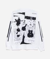 B.eautiful x Kiro Shinkansen LS Tee by b.eautiful sold at nation Osaka.