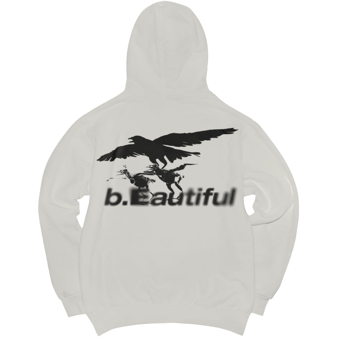 Crow Hoodie Gray