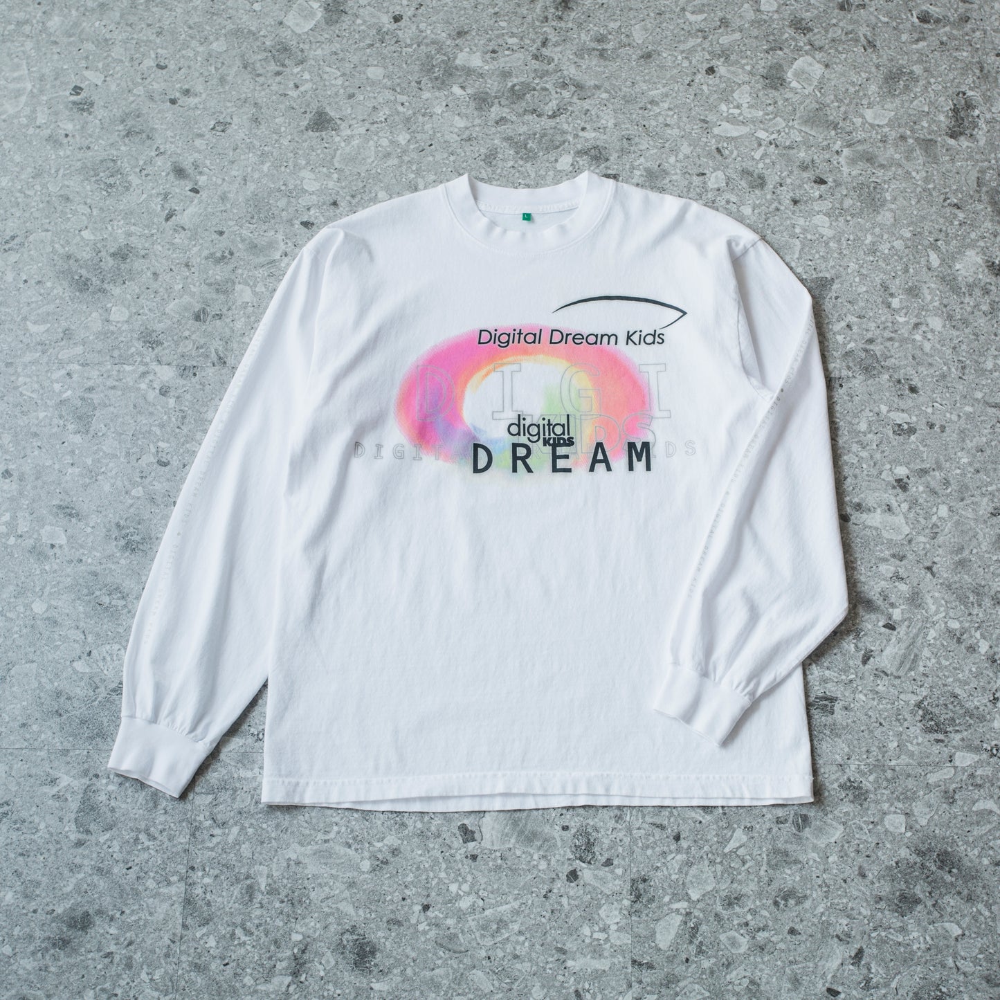 Digital Dream Kids Ls Shirt by b.eautiful sold at nation Osaka.