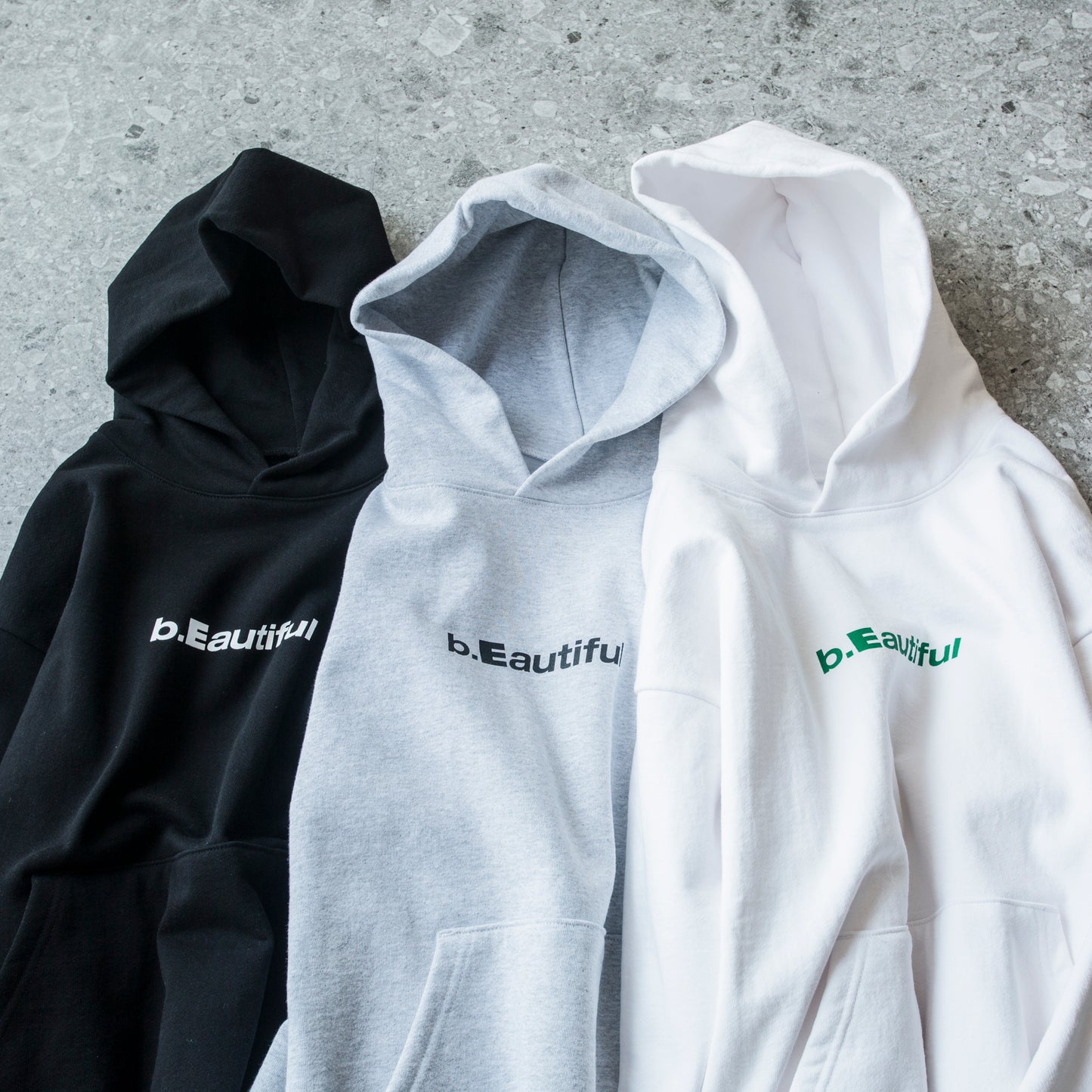 Logo Hoodie by b.eautiful sold at nation Osaka.