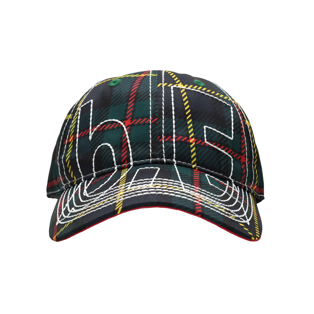 Vapor 6 Panel Hat Macleod Tartan by b.eautiful sold at nation Osaka.