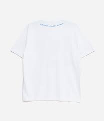 b.E Kenichi Kuromaru Bird Tee White by b.eautiful sold at nation Osaka.