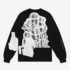b.eautiful Kenichi Kuromaru Net LS Shirt Black by b.eautiful sold at nation Osaka.
