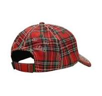 B.e Hat Red Plaid by unknown sold at nation Osaka.