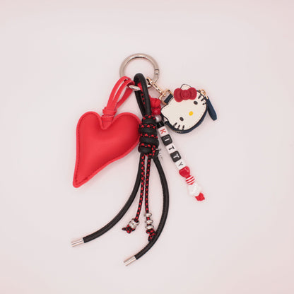 Red Heart Charm Set