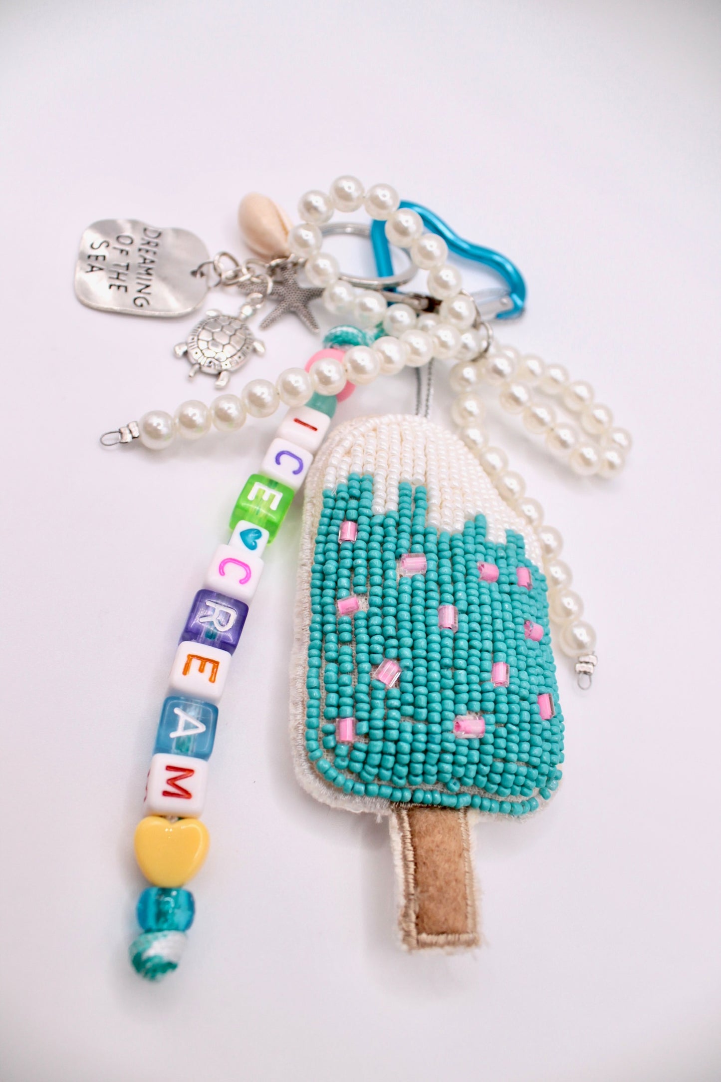 Blue Popsicle Bag Charm🧊