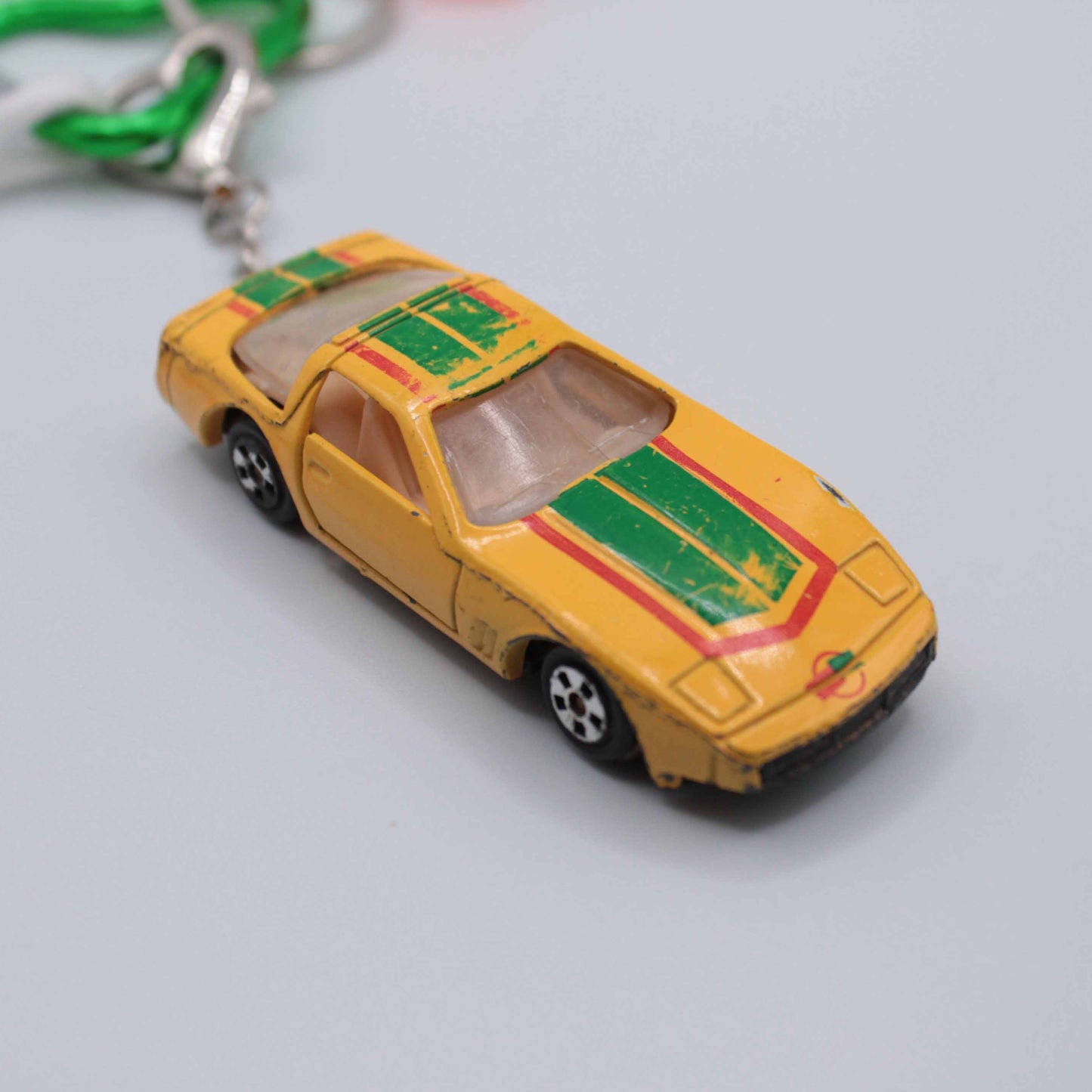 Yellow Vintage Car Charm
