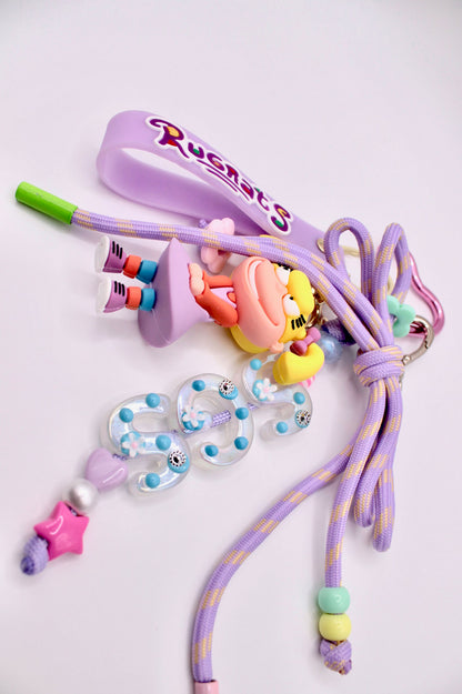 Cutie Girl Bag Charm 💜