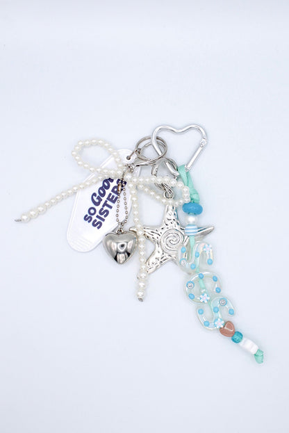 Silver Ocean Bag Charm🐬