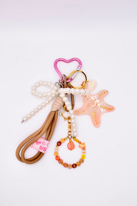 Starfish Bag Charm🐚