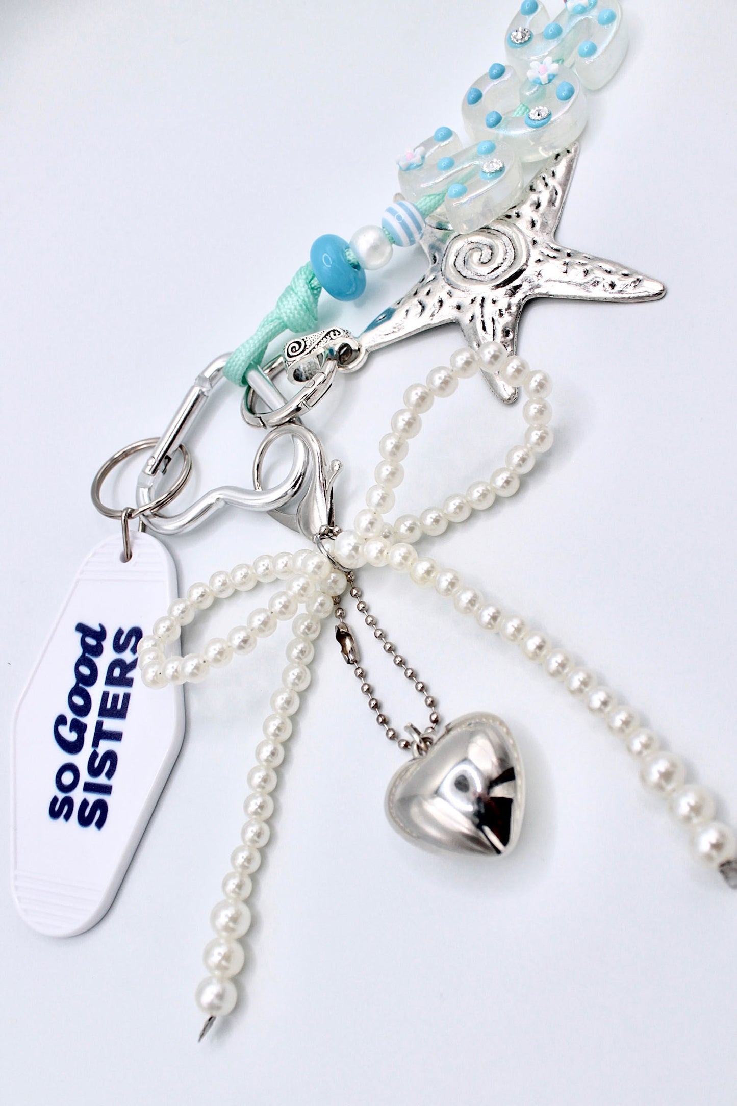 Silver Ocean Bag Charm🐬