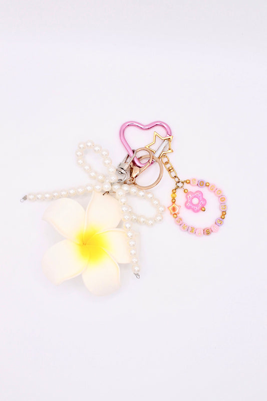 Plumeria Flower Key Chain🌺