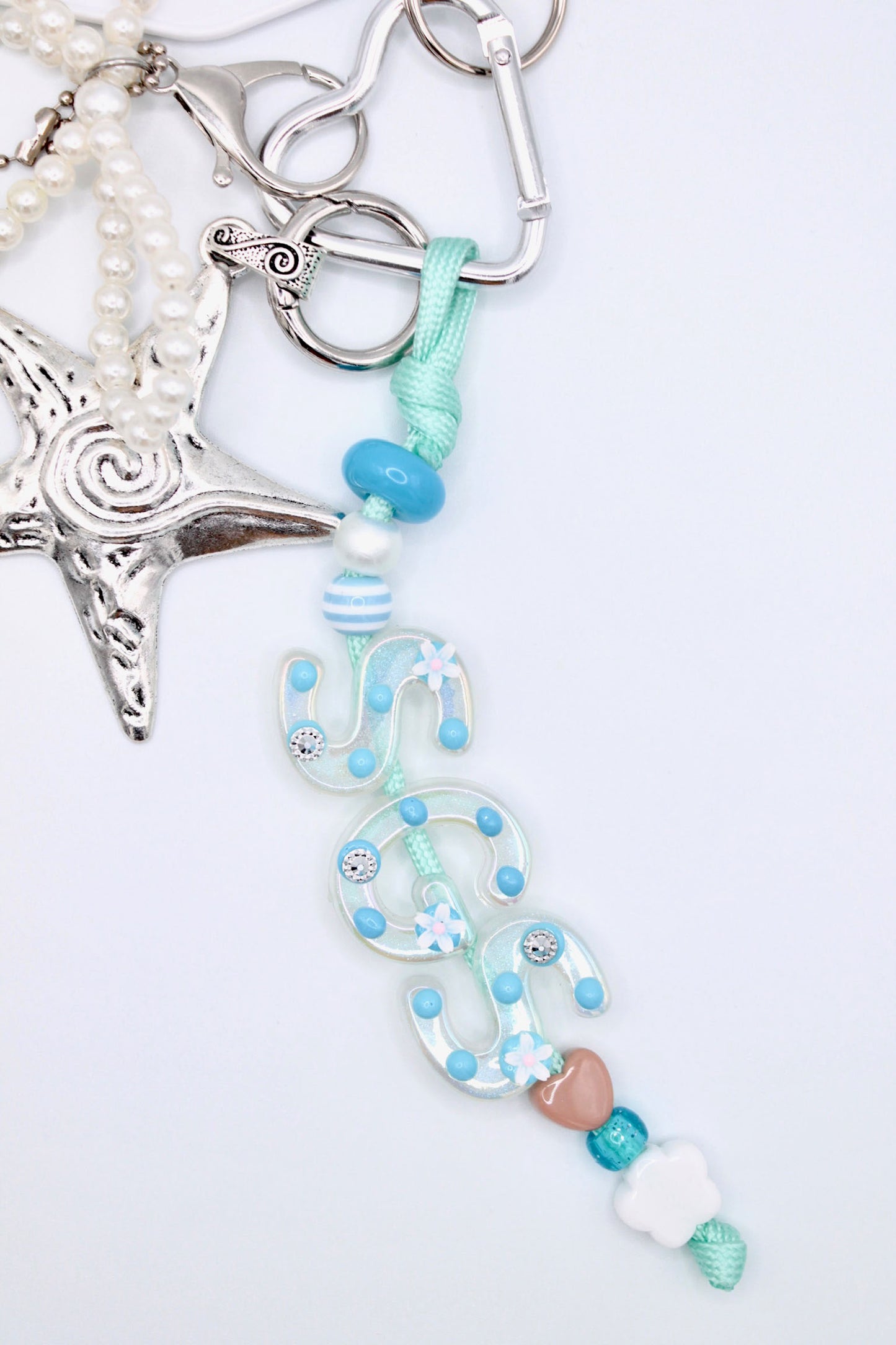 Silver Ocean Bag Charm🐬