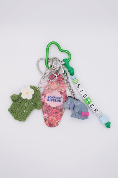 Crochet Cactus Charm