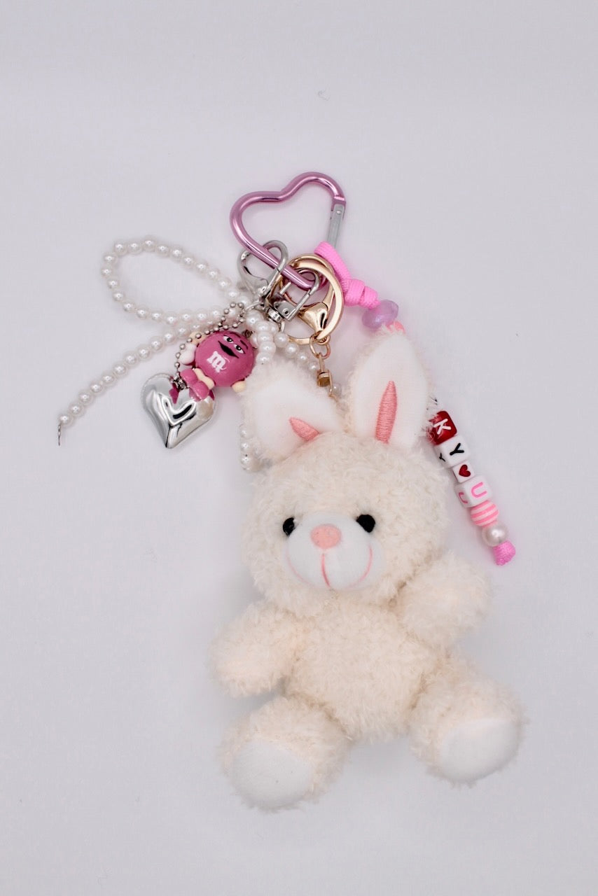 White Bunny Charm