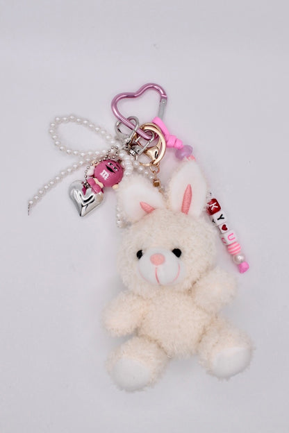 White Bunny Charm