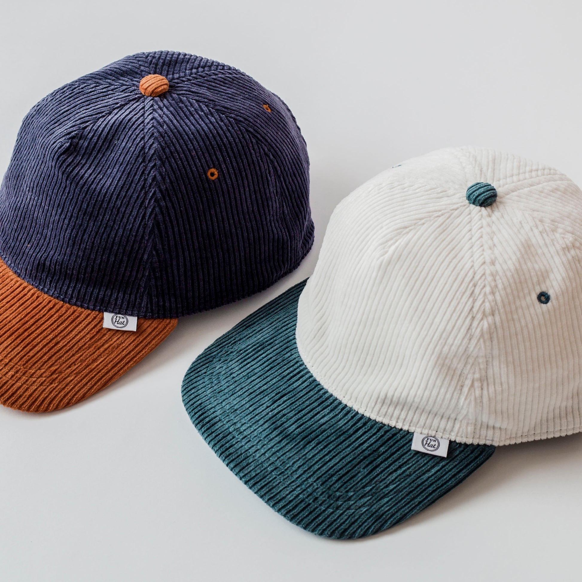 2-Tone Cord Cap by FUN Hat sold at nation Osaka.