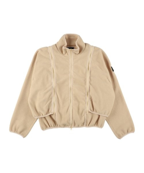 Noren Fleece Jacket Beige by PHINGERIN sold at nation Osaka.