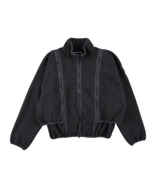 Noren Fleece Jacket Black by PHINGERIN sold at nation Osaka.