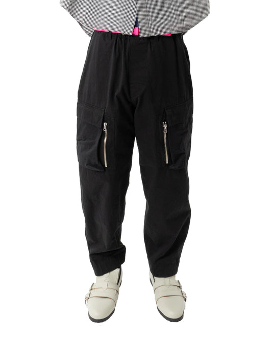Zippy Pocket Pants Black