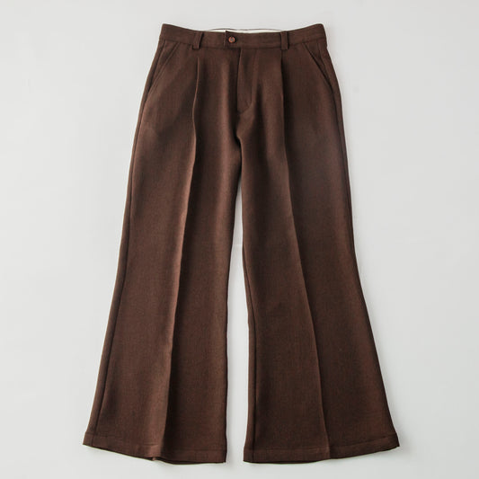 Crepe Georgette Bootcut Trousers