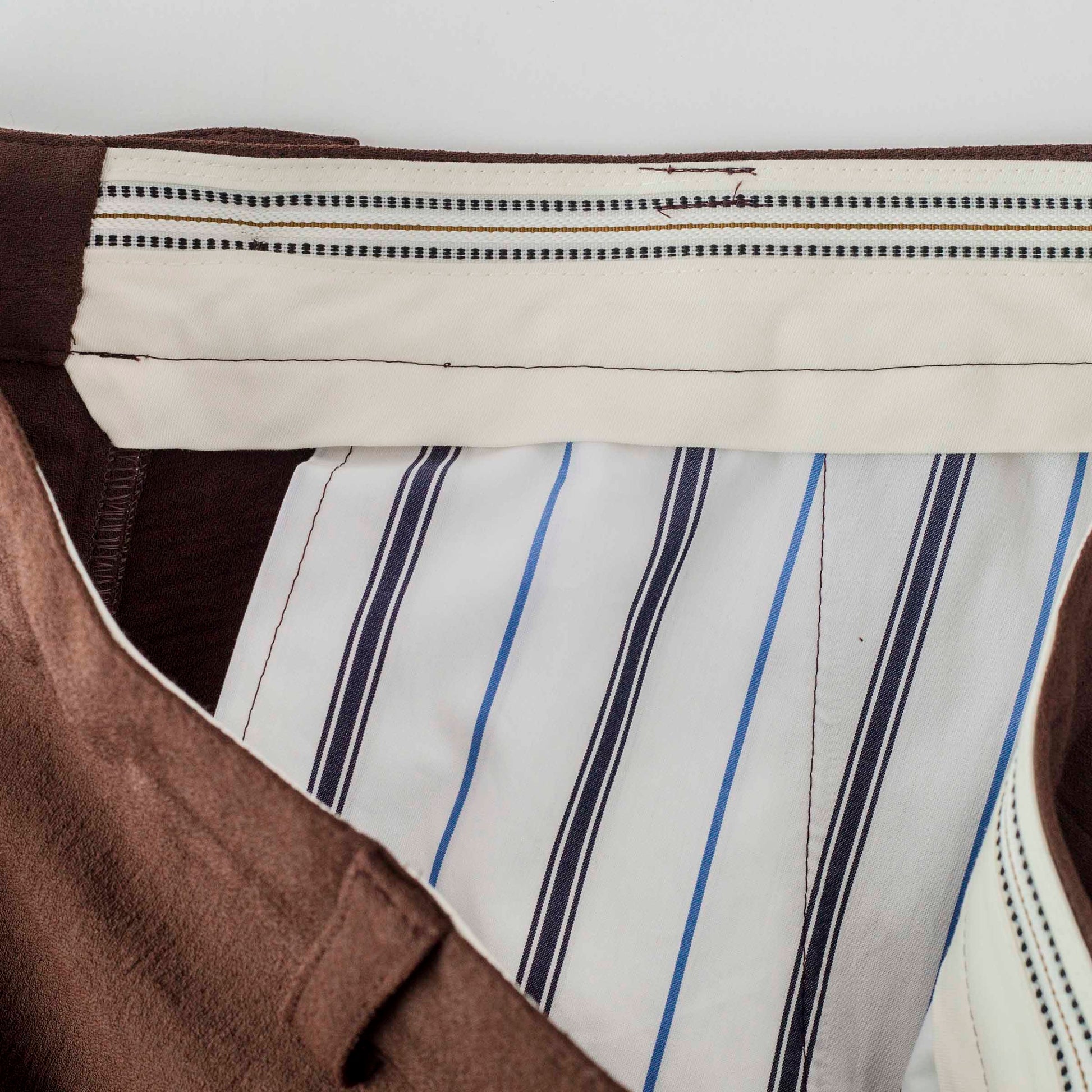 Crepe Georgette Bootcut Trousers by RICE NINE TEN sold at nation Osaka.