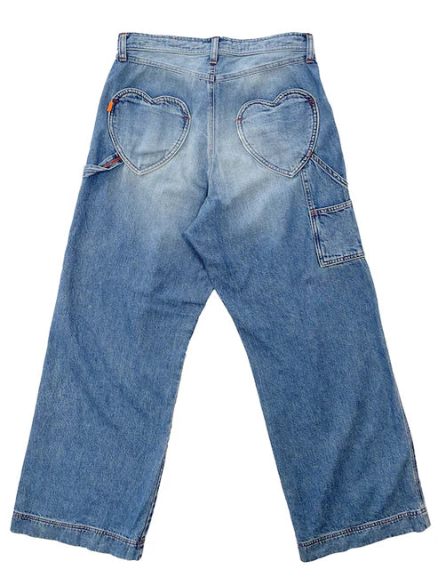FADED PAINTER JEANS by RICE NINE TEN sold at nation Osaka.